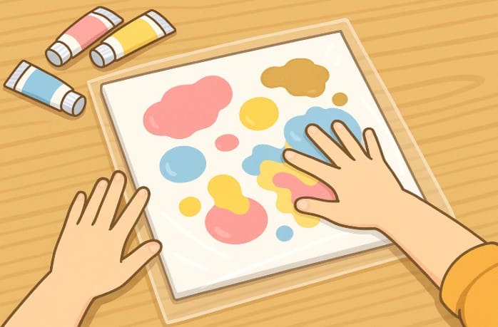 ファーストアート絵の具の組み合わせの基本