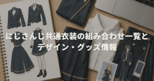 にじさんじ共通衣装の組み合わせ一覧とデザイン・グッズ情報