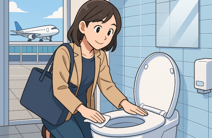 空港で評価される清潔さ