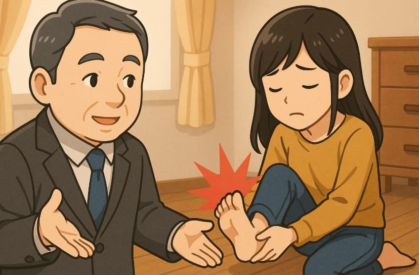 足の怪我のスピリチュアルな対処法を江原に学ぶ