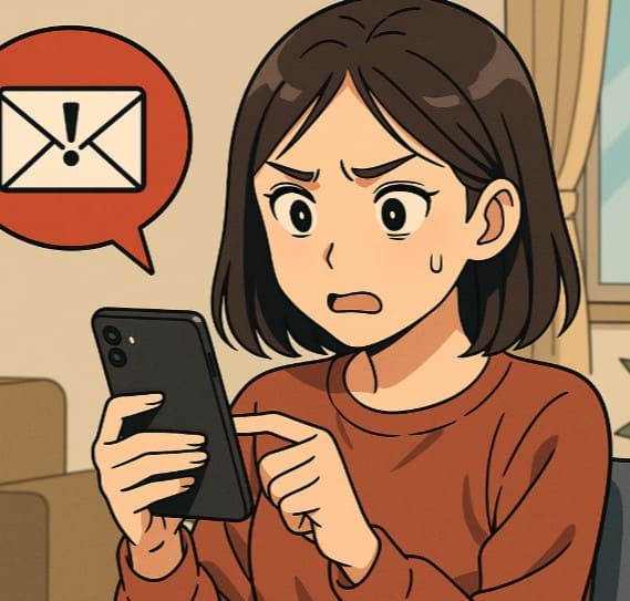 偽垢からの不審なDM手口