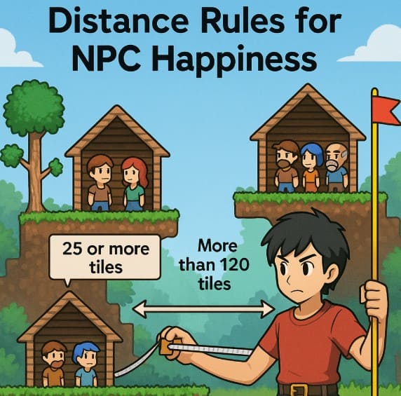 家の配置と孤独ボーナスのルール