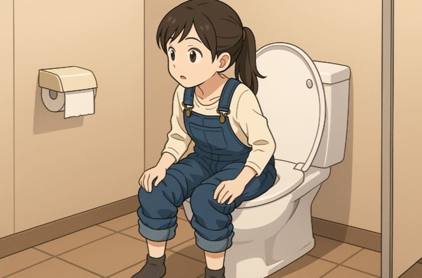 裾が床につかないための工夫