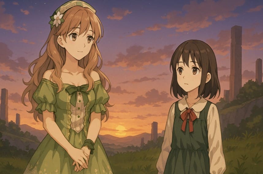 アーシャとノノガ(ニオ)のその後:黄昏の結末