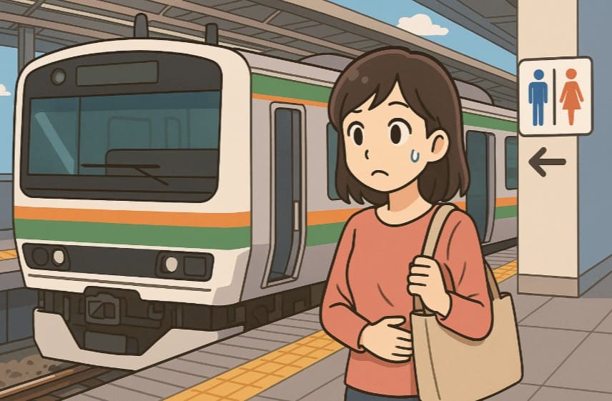 上野東京ラインのトイレ位置ガイド