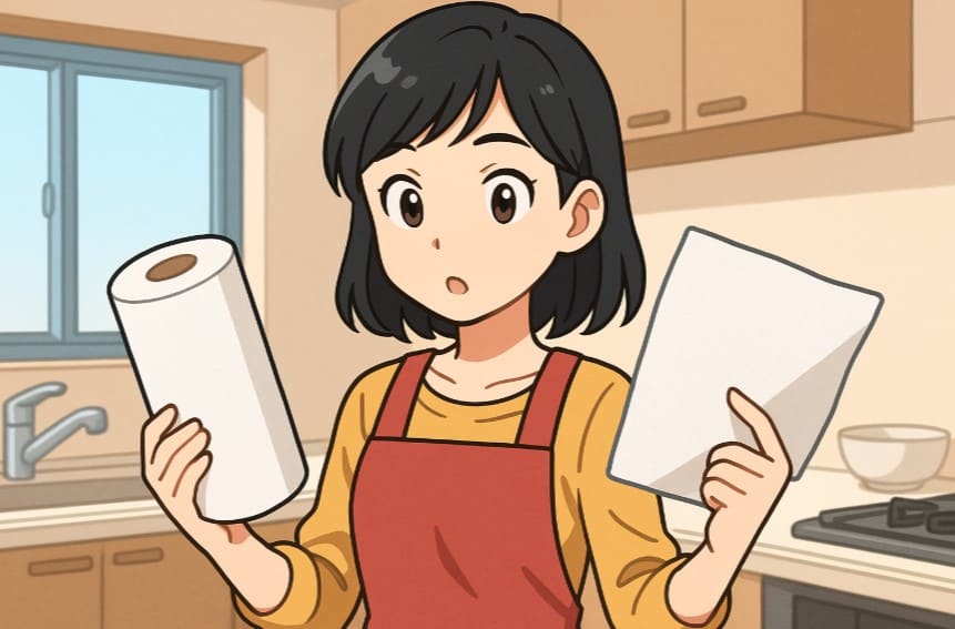 揚げ物の油切りにティッシュは使える？