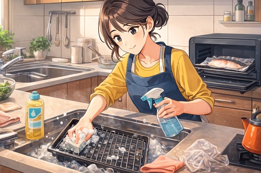 西京焼きを冷凍のまま焼く際の対策と掃除