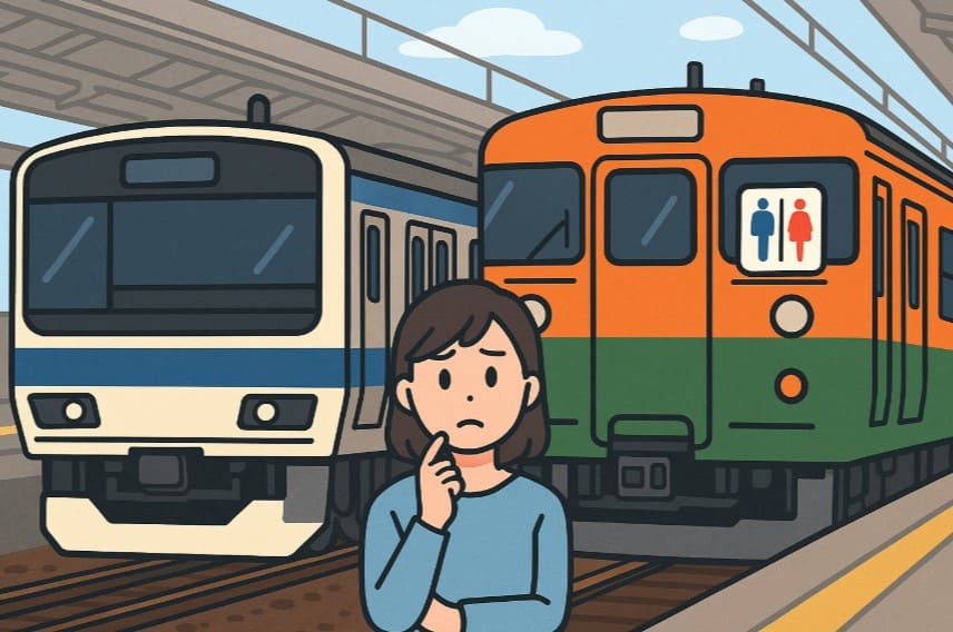 東海道線 トイレのある車両とない車両を徹底解説