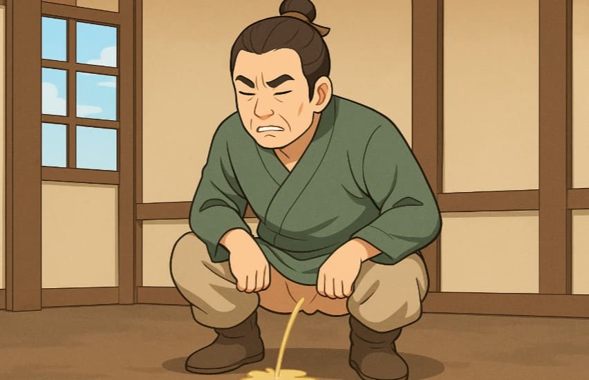 中国の宦官における排尿事情