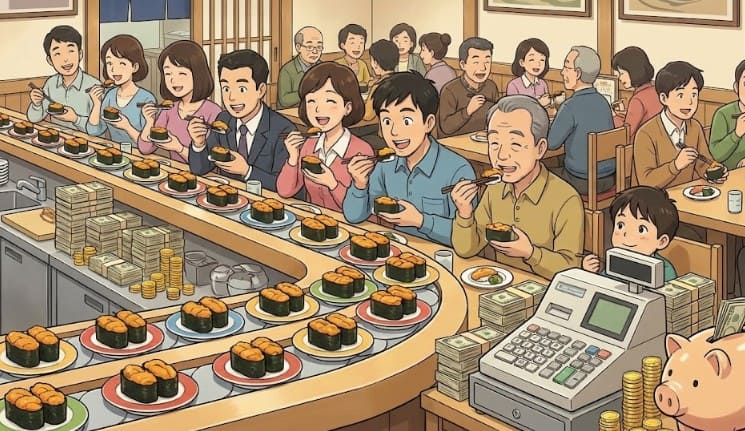 金策効率を最大化するウニ軍艦