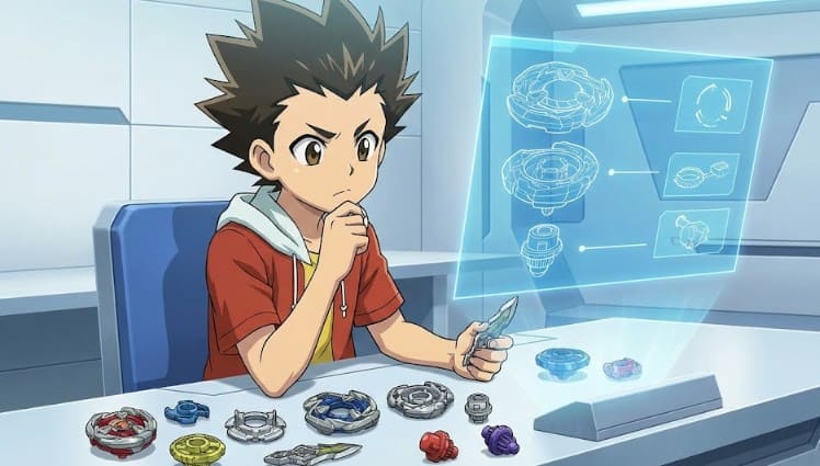 ベイブレードXの組み合わせを考える前の基礎知識