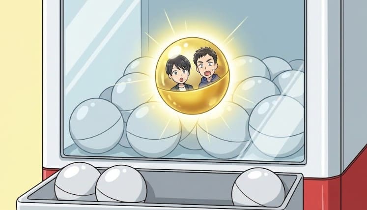 レアな組み合わせの出現率