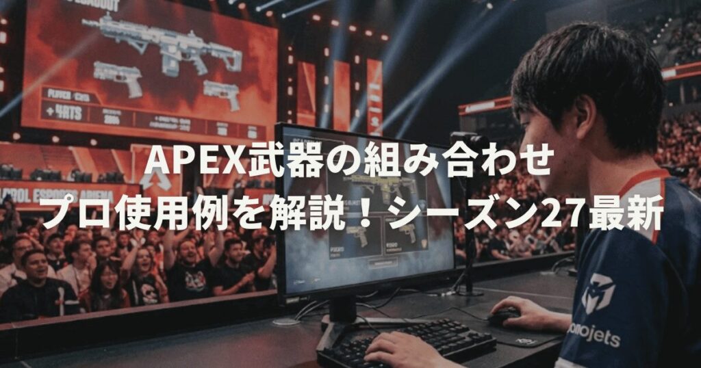 Apex武器の組み合わせプロ使用例を解説！シーズン27最新