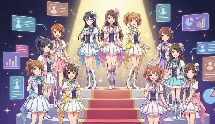 高嶺のなでしこメンバーの人気順とプロフィール