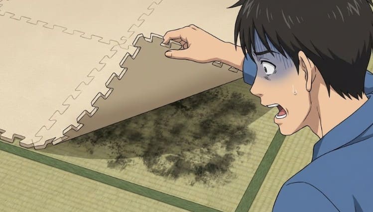 敷きっぱなしによる汚れを防ぐ