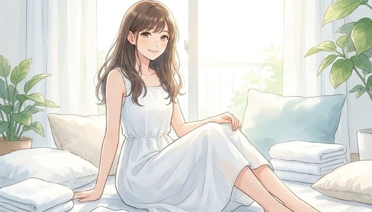 ヌードカルムはクロエの匂いで清潔感