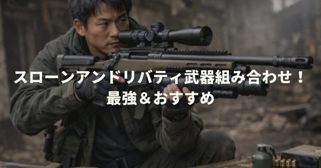 スローンアンドリバティ武器組み合わせ！最強＆おすすめ