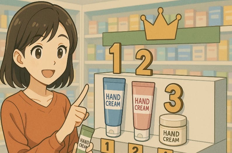 ドラッグストアのあかぎれケア人気ランキング