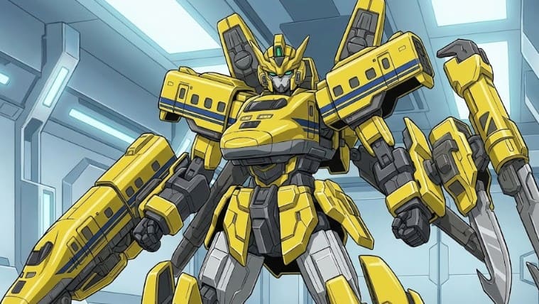 ドクターイエローなど人気機体の合体仕様