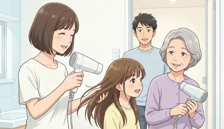 ニトリのドライヤーの良い評判とメリット