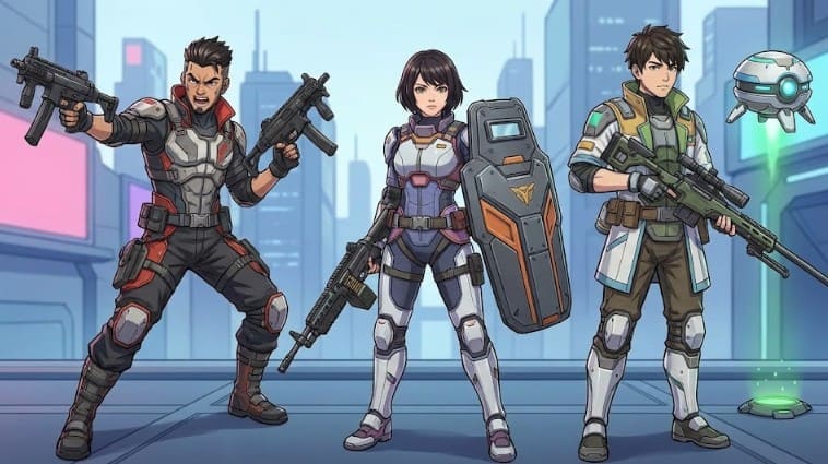 役割別の理想的な武器セット