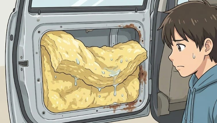 住宅用グラスウールが車に向かない理由