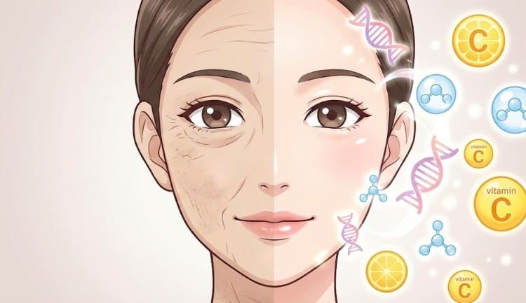 肌の老化とシワにアプローチする美容成分