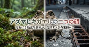 アズマヒキガエルは絶滅危惧種？外来種？地域で違う実態を解説