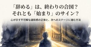 辞める方向に進むスピリチュアルな意味とは？サインと前兆を解説
