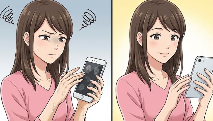 ベタつく不満への対処法