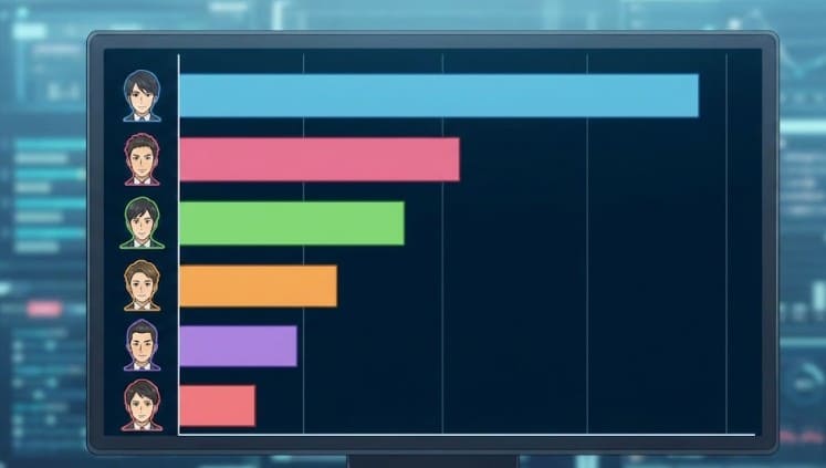 メンバーごとの出演頻度まとめ