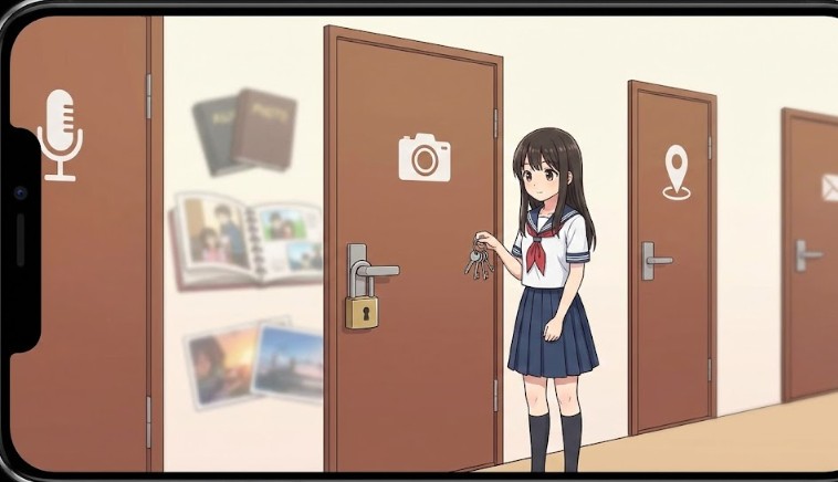 アプリ権限と画像データ