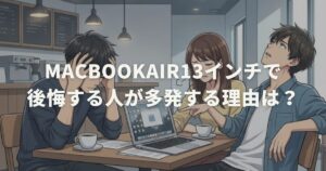 MacBookAir13インチで後悔する人が多発する理由は？