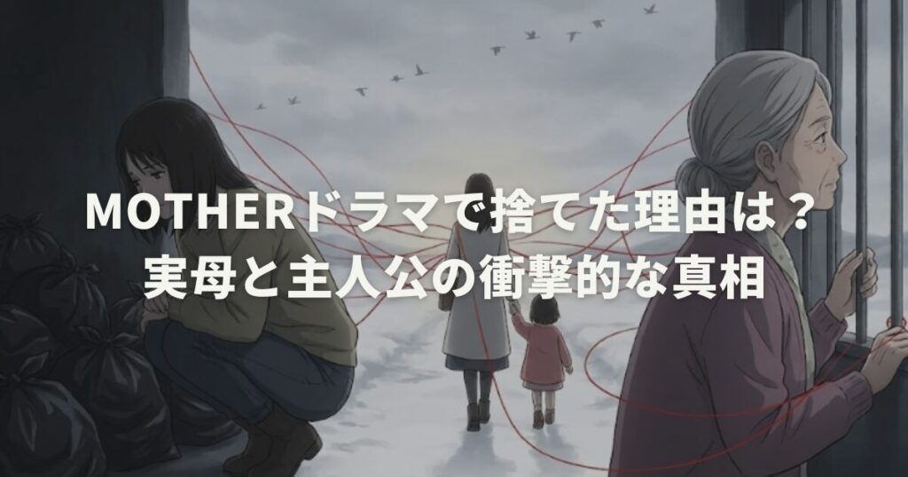 Motherドラマで捨てた理由は？実母と主人公の衝撃的な真相