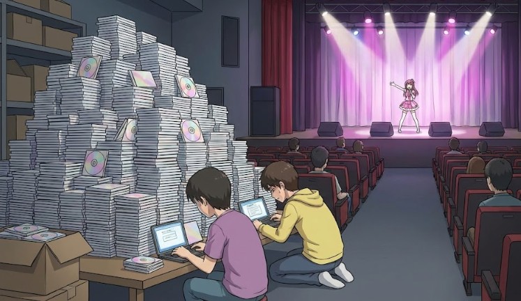 投票のためのCD売上と人気の矛盾