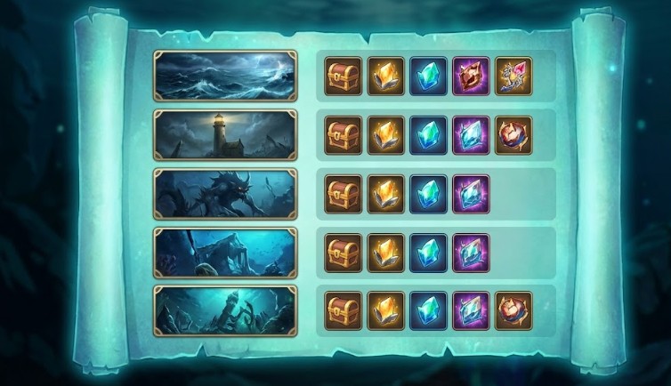 追憶映写の全リストと獲得できる報酬