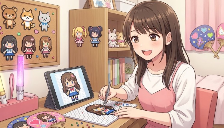 推し活に人気のキャラクター図案活用