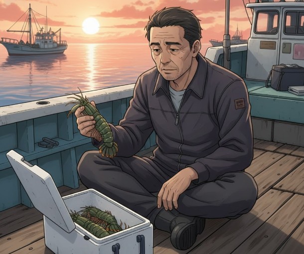 漁獲量の減少で自家消費より出荷を優先する事情