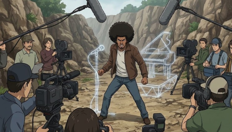 アフロが俳優の仕事に挑む背景