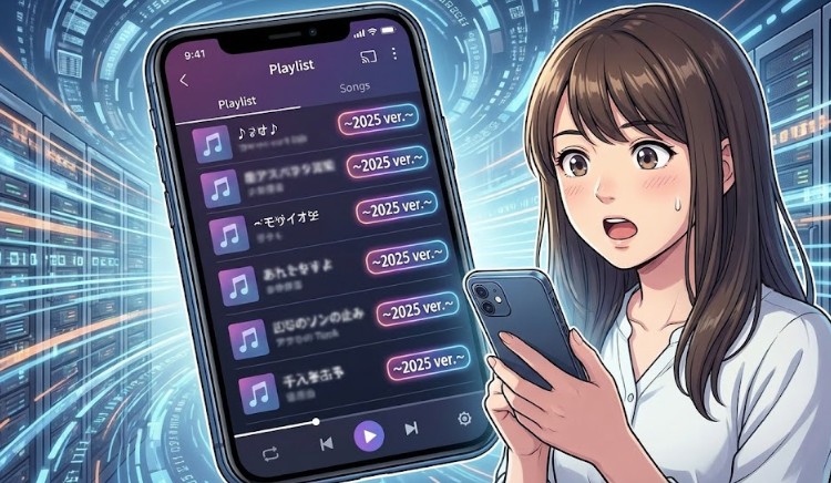 Amazon Musicの2025ver表記の真相