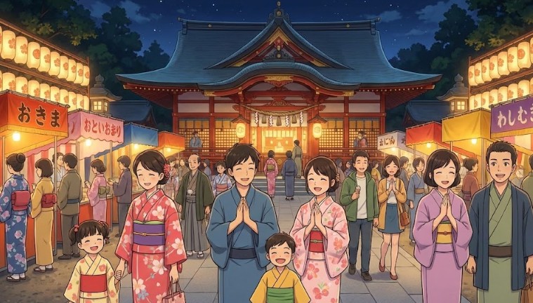 祭りや初詣ならOK？夜でも参拝可能な特別な日