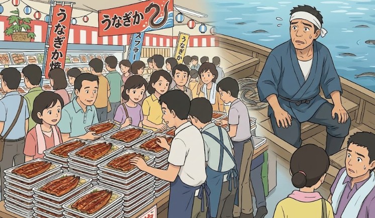 土用の丑の日と大量消費の矛盾