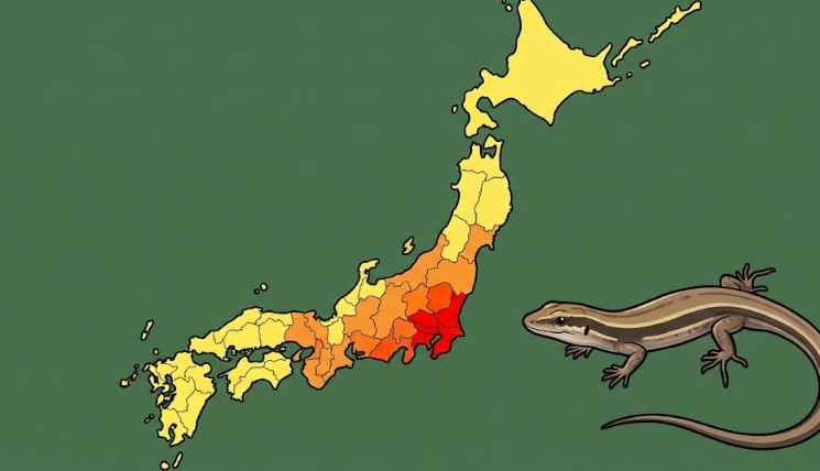 ヒガシニホントカゲの地域別ランク解説