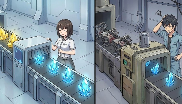 源石の欠片を製造するレシピの効率比較