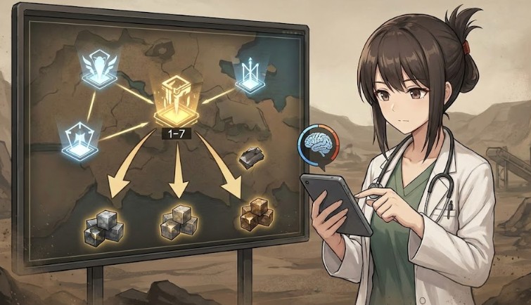 理性効率の良い周回ステージ検索