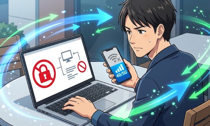 403エラーを回避するネットワークの切り替え術