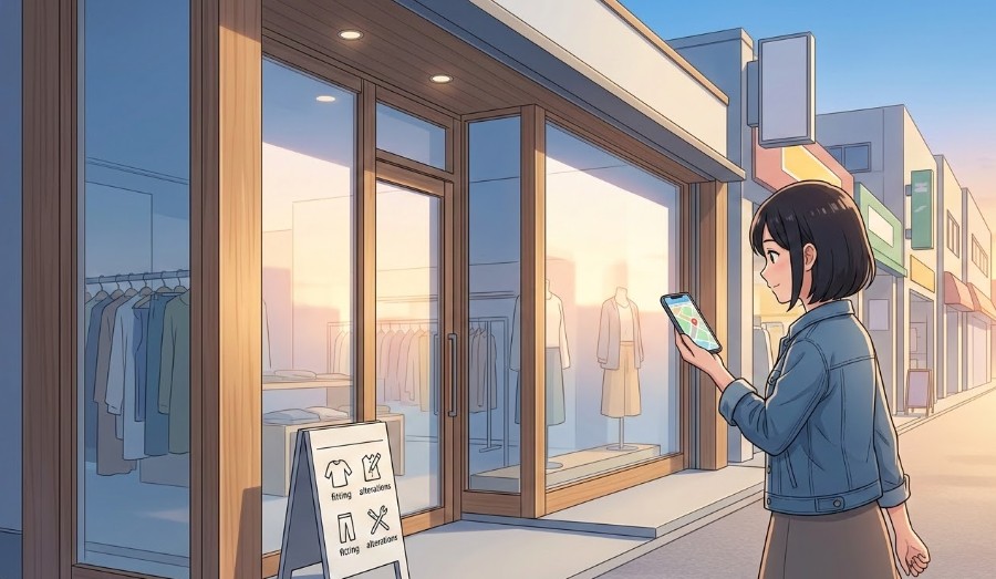 サービスをどこの店舗で受けられるか確認しよう