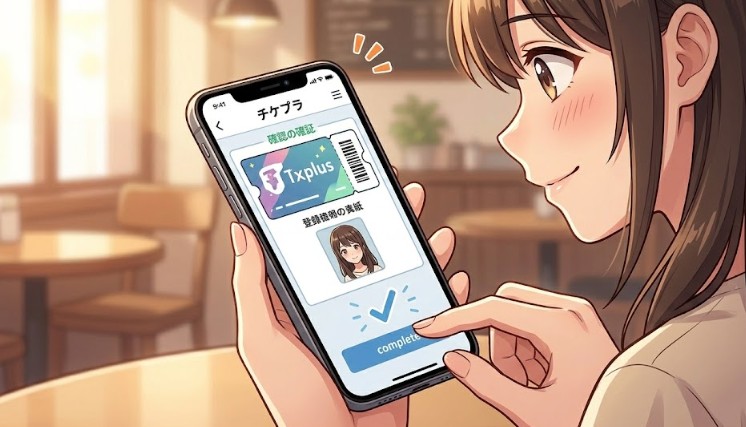 チケプラのリセールで電子チケットを確保する手順