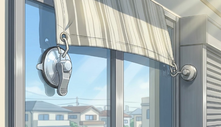 マグネットや強力吸盤を活用した手軽な固定術