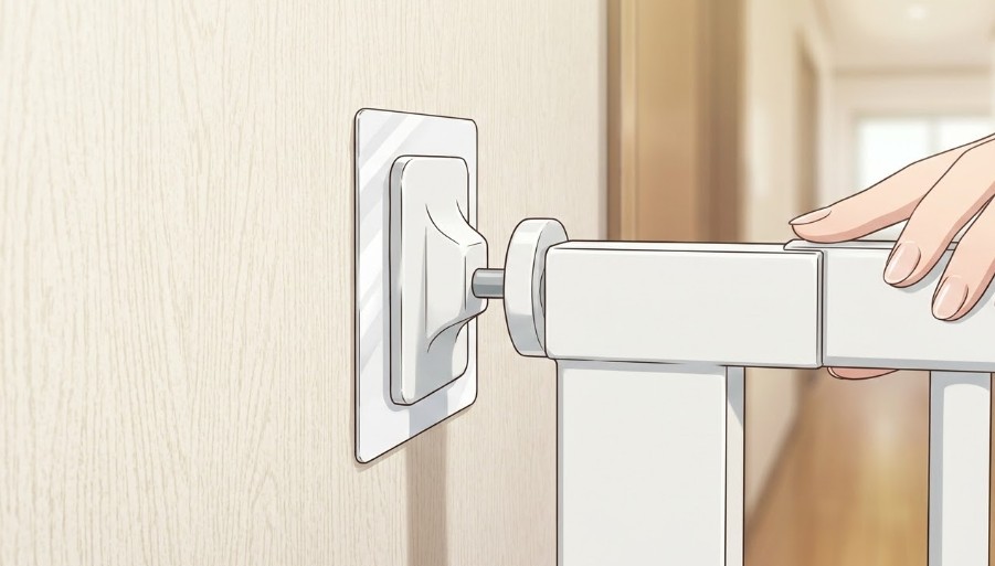 粘着式ゲートの壁紙剥がれを防ぐ運用上の留意点